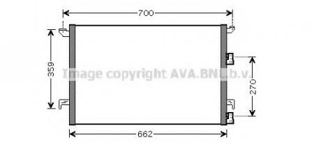 ÐÀÄÈÀÒÎÐ ÊÎÍÄÈÖÈÎÍÅÐÀ SAAB: 9-3 (YS3F) 2.0 T/2.0 T/2.2 TID 02 - , 9-3 ÊÀÁÐÈÎ (YS3F) 2.0 T/2.0 T 03 - SBA5058