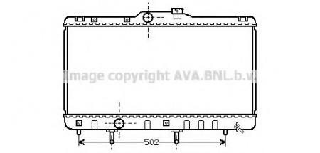 РАДИАТОР ОСНОВНОЙ TO2148