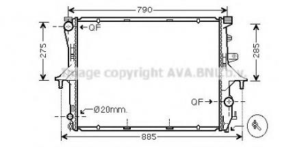  VAG Q7 3.0-4.2 06- /TOUAREG 3.0-6.0 02-10 VWA2199