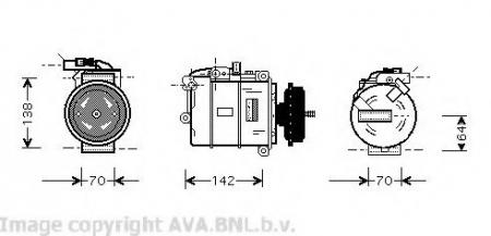 TRANSPORTER {TOUAREG TD 03-05/ CADDY 04-}   (.) (AVA) VWK087