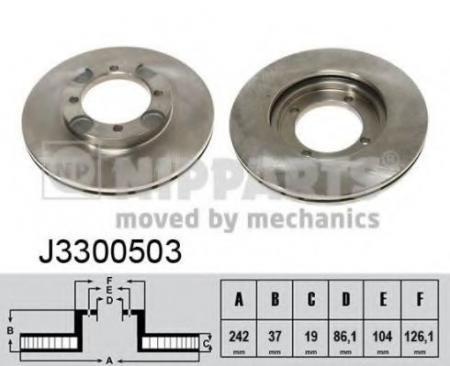   HY LANTRA 1.5 90-00  .D=242. J3300503