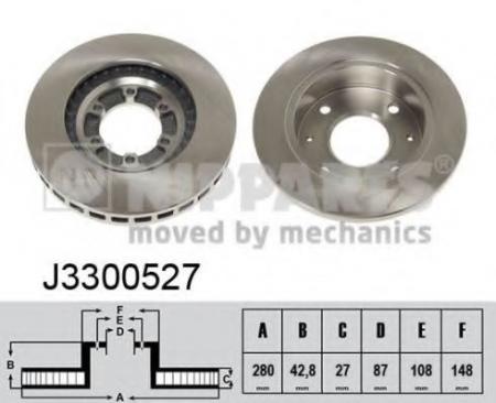   HY TERRACAN 2.5-3.5 01-  D=280. J3300527