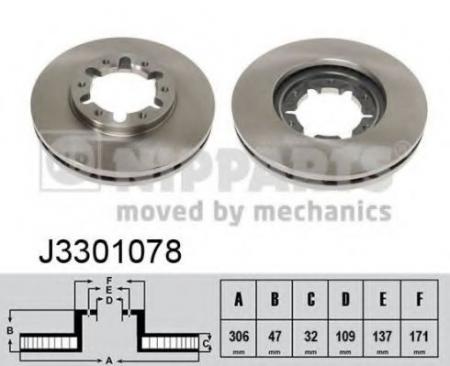    (305, 7X32) 6 .  NISSAN PATROL II 2.8TD / 3.0TD 5 / 97->; J3301078