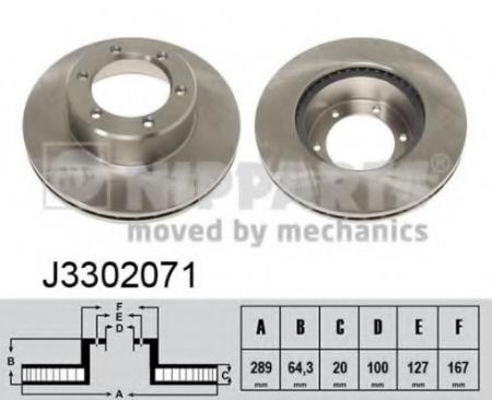  TOYOTA 4 RUNNER 2.4-3.0 87-95/HILUX 92-/VW TARO 89-97  J3302071