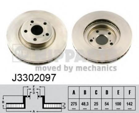   TOYOTA CARINA E 2.0GTI 92-97  .D=275. J3302097