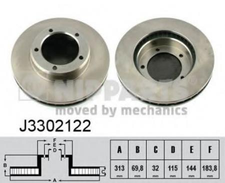   TOYOTA LAND CRUISER J100 4.2D/4.7 98-07  . J3302122