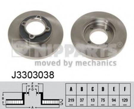   KIA AVELLA 95-01/PRIDE/MAZDA 121 87-90  D=219. J3303038