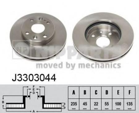   MAZDA 323 89-04/DEMIO 98-  J3303044