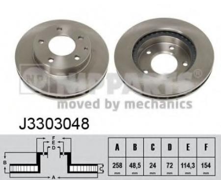   MAZDA 626 1.8-2.0 91-02/PREMACY 1.8-2.0 99-  J3303048