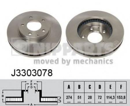   MAZDA MP-V 99-/XEDOX 9 93-  .D=274. J3303078