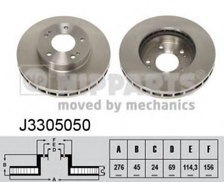   MITSUBISHI SPACE RUNNER 96-/SPACE WAGON 98-  .D=276 J3305050