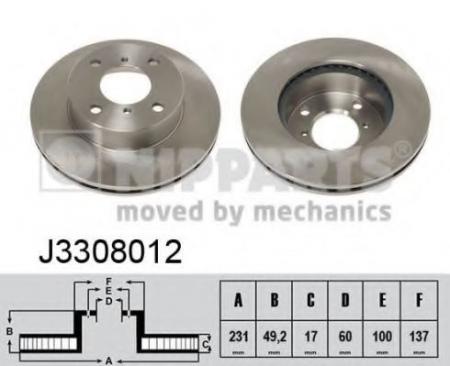   SUZUKI WAGON R+ 1.0/1.2 98-00/ALTO 1.1 02-  J3308012