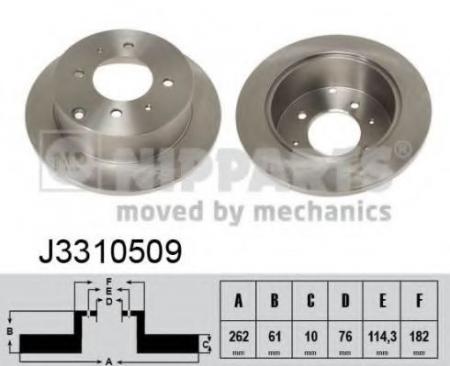   HY MATRIX 01-/SONATA 98-/KIA MAGENTIS 01-  D=262. J3310509