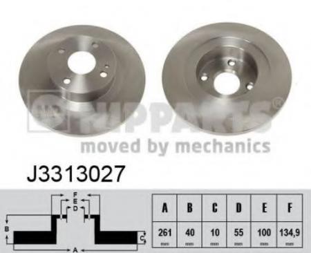   MAZDA 323 98-04  .D=261. J3313027