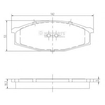   NISSAN PATROL 2.8-3.2 78-91/TERRANO 2.4-2.7 89-02  J3601034