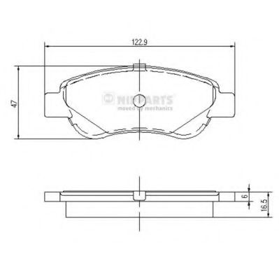   CITROEN C1/PEUGEOT 107/TOYOTA AYGO 1.0/1.4D 05-  J3602122