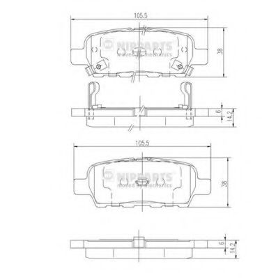   NISSAN X-TRAIL/QASHQAI/TIIDA/INFINITI FX/RENAULT KOLEOS  J3611044