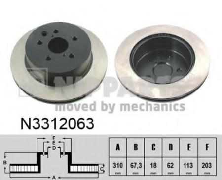   LEXUS GS300/GS450H 05-/IS250 06]  N3312063