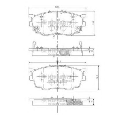   MAZDA 626 97-02/PREMACY 99-  J3603051