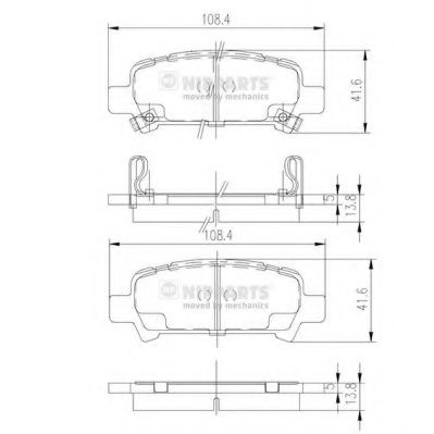   SUBARU FORESTER 97-/IMPREZA 98-/LEGACY 98-/OUTBACK 00-  J3617002