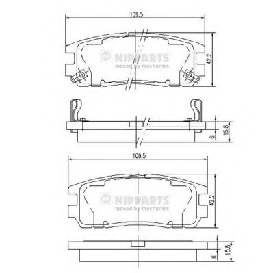   GREAT WALL HOVER/ISUZU TROOPER/OPEL FRONTERA/MONTEREY  J3619001
