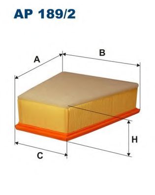 ФИЛЬТР ВОЗДУШНЫЙ SK FABIA 1.4/1.9D -10, VW POLO AP 189/2