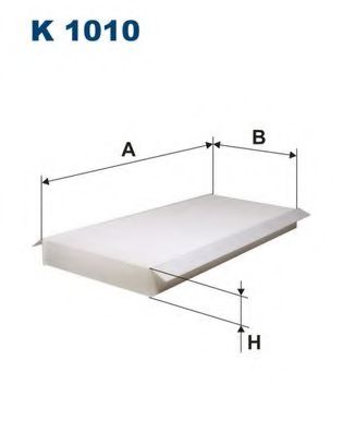 ФИЛЬТР САЛОНА FO FIESTA, KA K 1010
