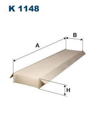 ФИЛЬТР САЛОНА FO MONDEO III, JAG X-TYPE K 1148
