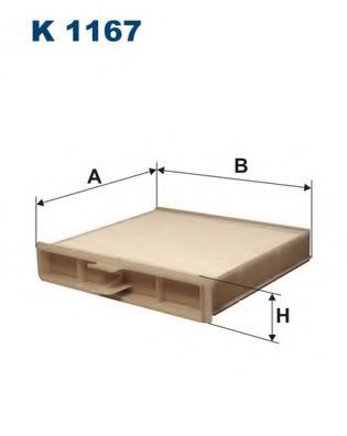 ФИЛЬТР САЛОНА RE GR./SCENIC II 03- K 1167