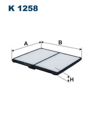 ФИЛЬТР САЛОНА CHE MATIZ, SPARK 05- K1258