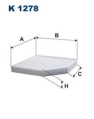 ФИЛЬТР САЛОНА VAG K 1278