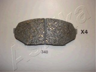 КОЛОДКИ ТОРМОЗНЫЕ ПЕРЕДНИЕ К-КТ 50-03-340