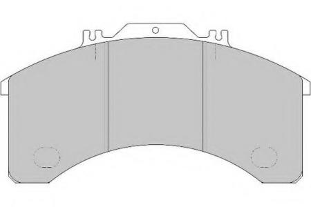    IVECO 241X125X25.00 (,   ) BERAL 2901125004034754