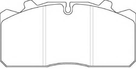 КОЛОДКИ ТОРМОЗНЫЕ БЕЗ РЕМКОМПЛЕКТА 2908826004045234