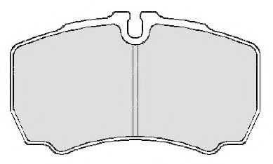    107X61X20: BREMBO 1X52 (FORD, IVECO DAILY II/III) 2912320304044014