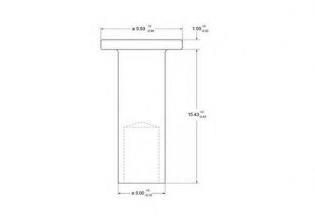 ЗАКЛЕПКИ ТОРМОЗНЫХ НАКЛАДОК 5Х15 DIN 7338 B (УПАК. 100ШТ) BERAL 93235