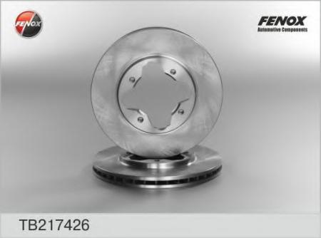 ДИСК ТОРМОЗНОЙ ПЕРЕДНИЙ ВЕНТИЛИРУЕМЫЙ TB217426