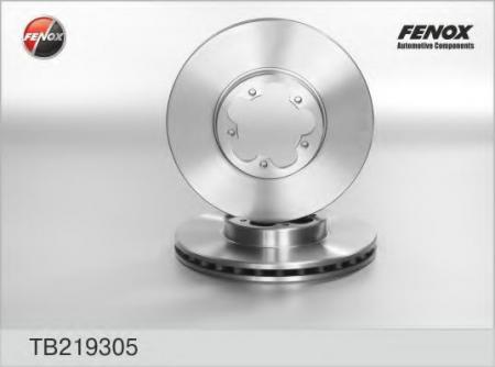 ДИСК ТОРМОЗНОЙ ПЕРЕДНИЙ ВЕНТИЛИРУЕМЫЙ TB219305