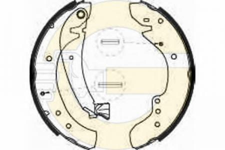 КОЛОДКИ ТОРМ.БАР.CITROEN JUMPER/FIAT DUCATO/PEUGEOT BOXER 94-02 5185451