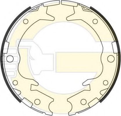КОЛОДКИ СТ.ТОРМ.HONDA ACCORD 03-08/CR-V II 2.0 02-06/FR-V 05-/LEGEND 3.5 96- 5186979