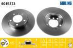 ДИСК ТОРМОЗНОЙ BMW 3 E36 1.6-1.9 90-00 ПЕРЕДНИЙ НЕ ВЕНТ.D=286ММ. 6015373
