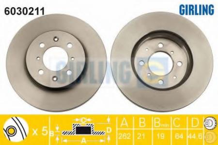   HONDA CIVIC 89-05/ROVER 200 95-00/400 95-00/45 00-  6030211