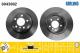 ДИСК ТОРМОЗНОЙ BMW X3 E83 2.0-3.0 04- ЗАДНИЙ 6043882