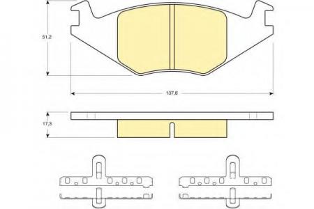   VOLKSWAGEN G1/G2 1.3/POLO 87]94  6104635