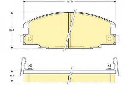   OPEL FRONTERA 92-98/ISUZU TROOPER 84-91  6108709