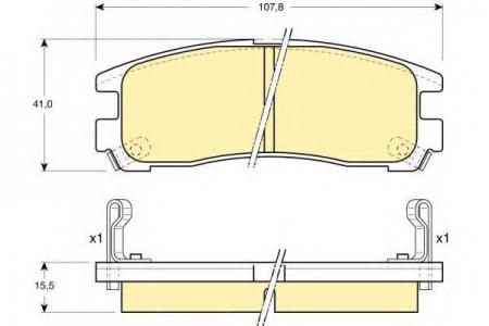   MITSUBISHI GALANT 92-04/PAJERO PININ 99-/SPACE WAGON 91-99  6110239
