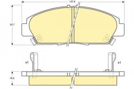   HONDA ACCORD/PRELUDE 93-98  6110619