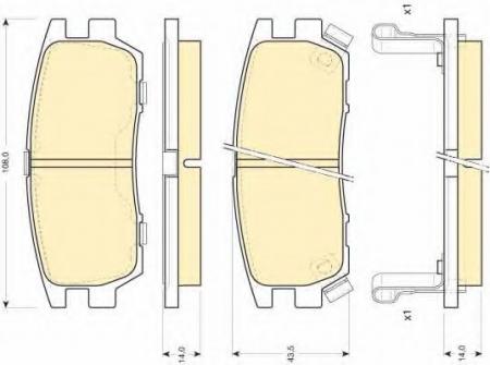   MITSUBISHI PAJERO I/PAJERO II 3.0/3.5/2.5TD/L400 94]03  6111279