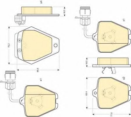   AUDI A8 2.5D-4.2 94-02  6111621