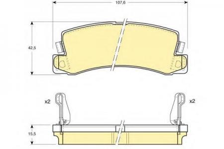   TOYOTA AVENSIS/CAMRY/CARINA/CELICA/COROLLA 86-03  6111689